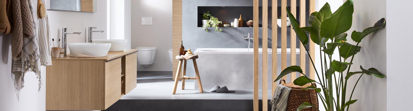 Bild der Komplettbadserie Duravit D-Neo.