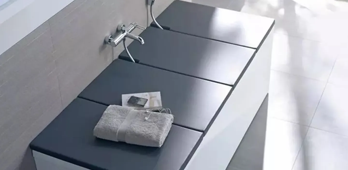 Badewanne zur Liegefläche