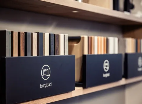 burgbad materialmuster