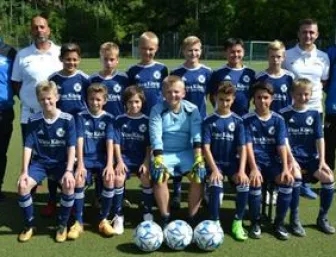 Teambild der Fussballmannschaft FV 08 Unterkochen